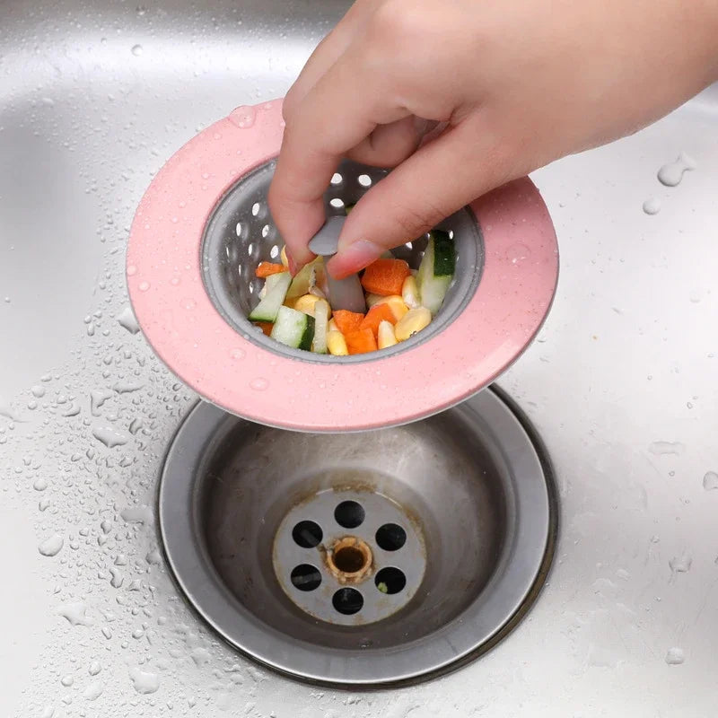 Sink Filter Mesh Fillers Hair Catcher/Strainer Silicone Sieve