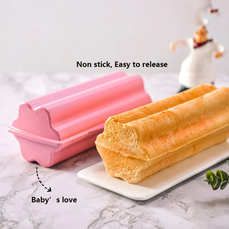 Flower Shape Bread Tray Loaf Pan Heart Round