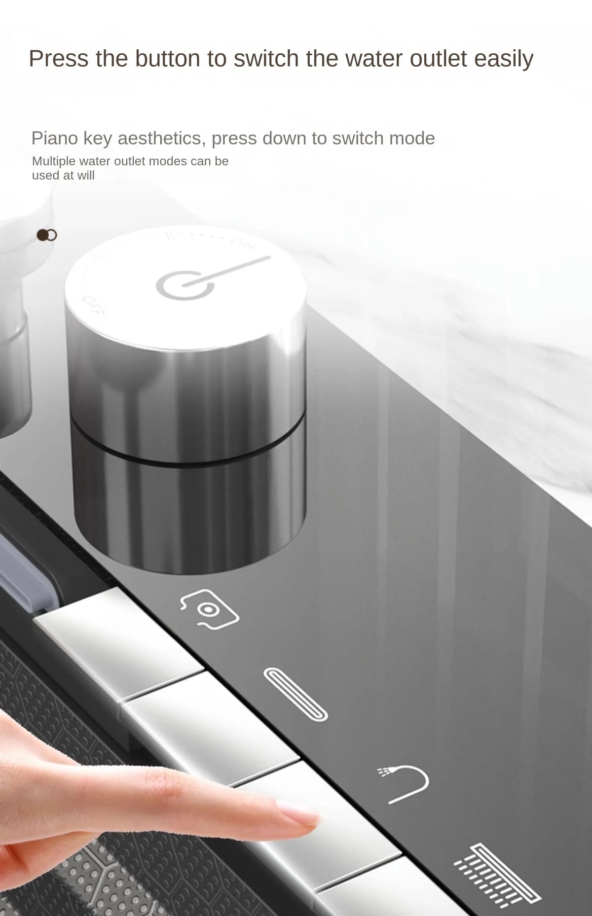 Integrated Waterfall Sink Honeycomb Technology Large Digitial