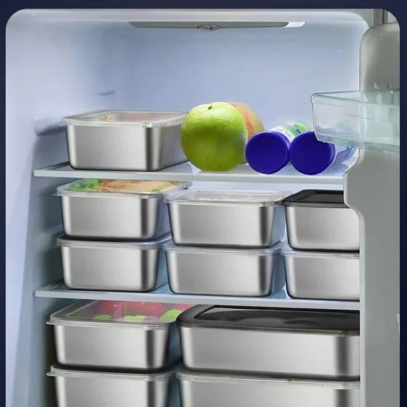 4pcs Food Storage Containers Lids Meal Containers Reusable