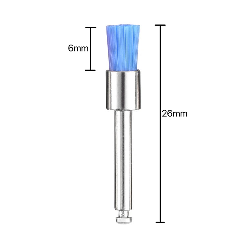 100pcs/Box Dental Prophy Brushes Disposable Latch Type Tooth