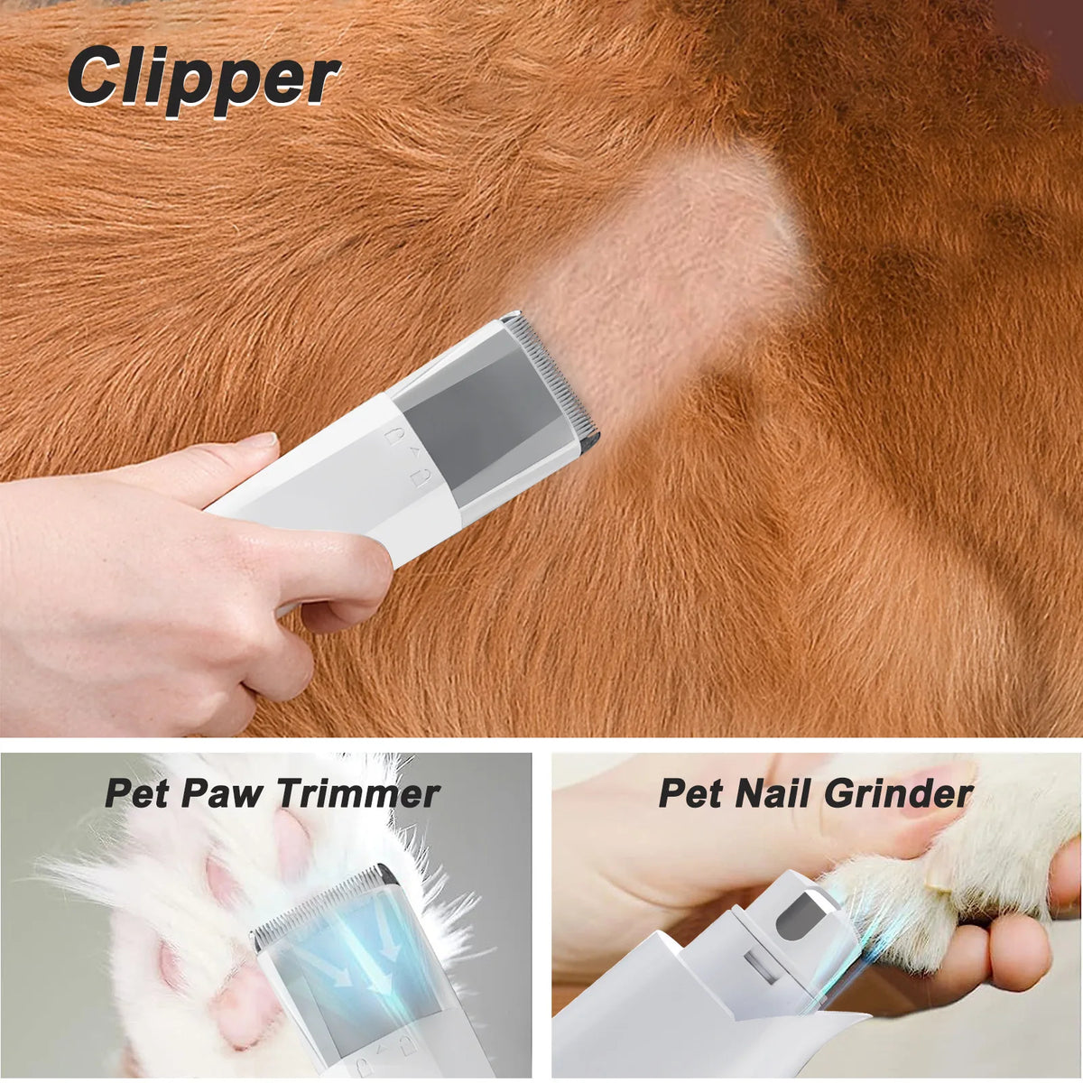 Dog Vacuum Cleaner Cat Hair Dryer 7in1 Pet