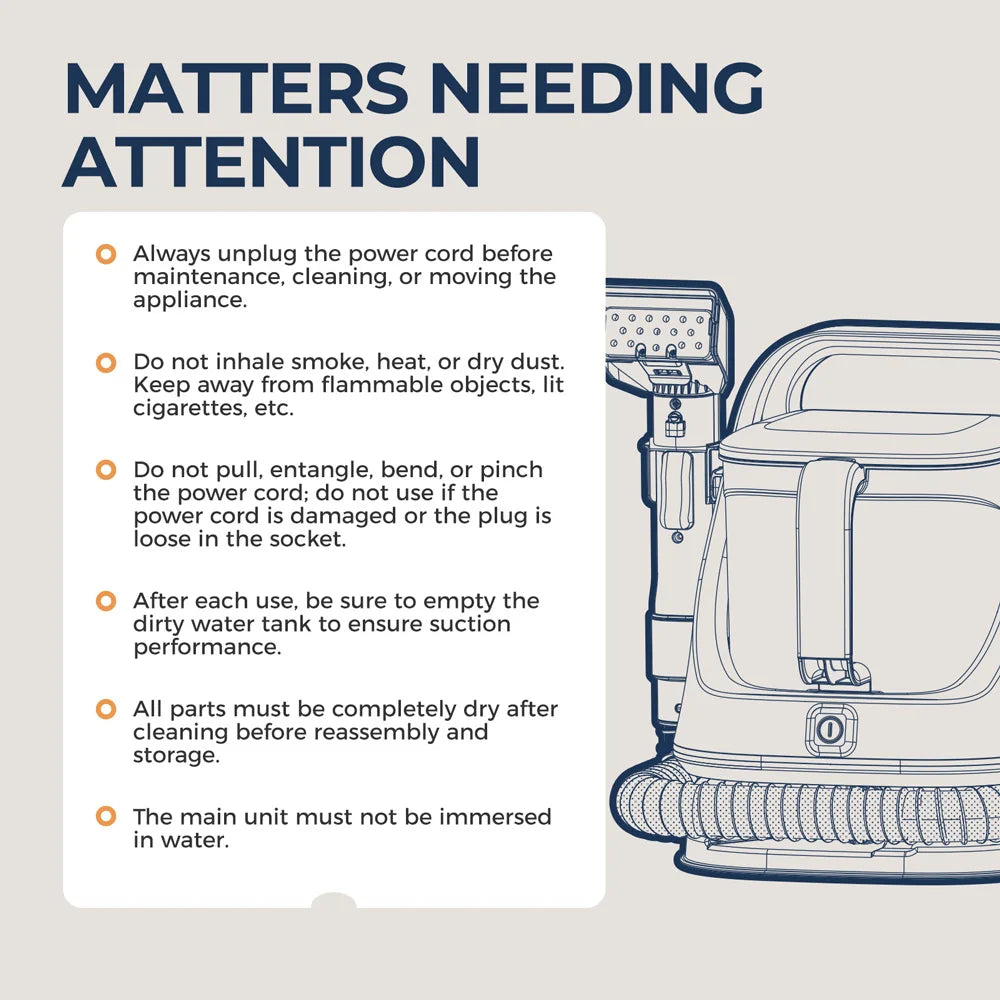 Multi-Purpose Carpet Cleaner Upholstery Cleaner Machine
