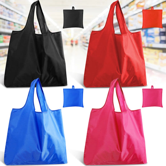 Reusable Grocery Bags Foldable Shopping Bags Machine Washable