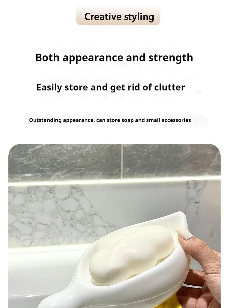 Duck Soap Dish - Cute Self Draining Soap