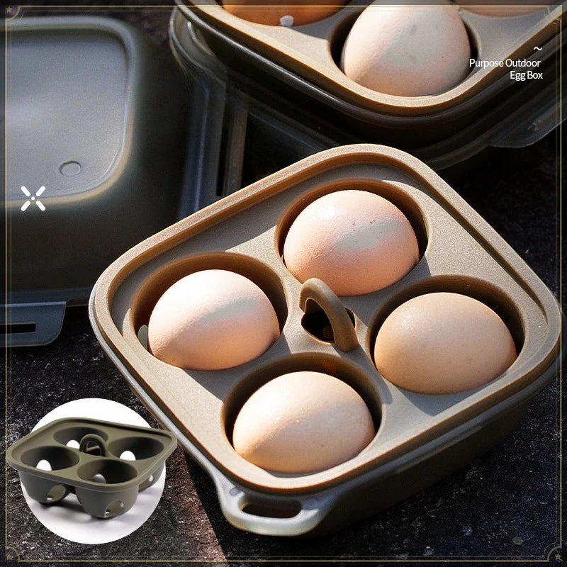 Egg Storage Box In Shockproof Hanging Hole Sealed