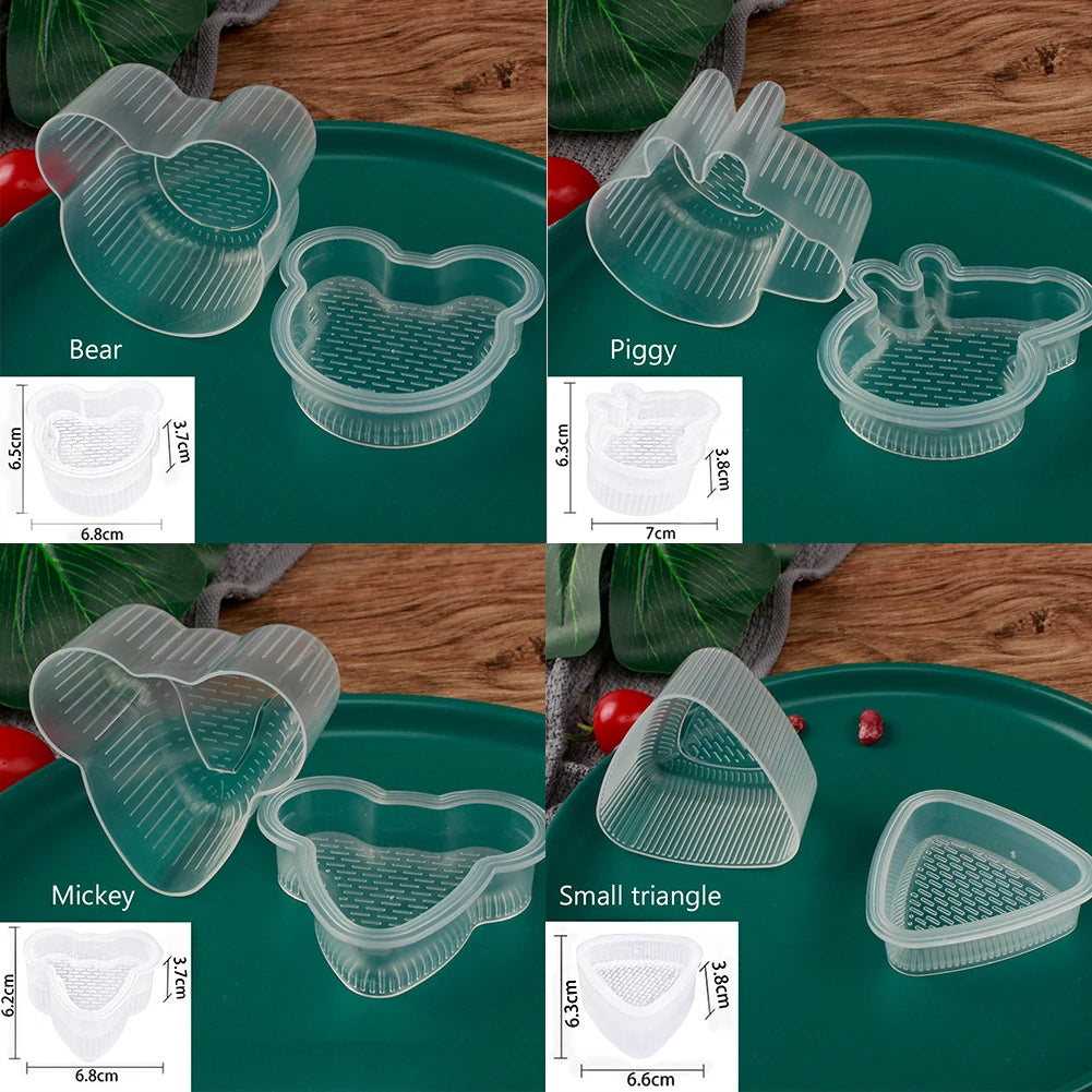Cartoon Shape Onigiri Rice Ball Sushi Rice Maker