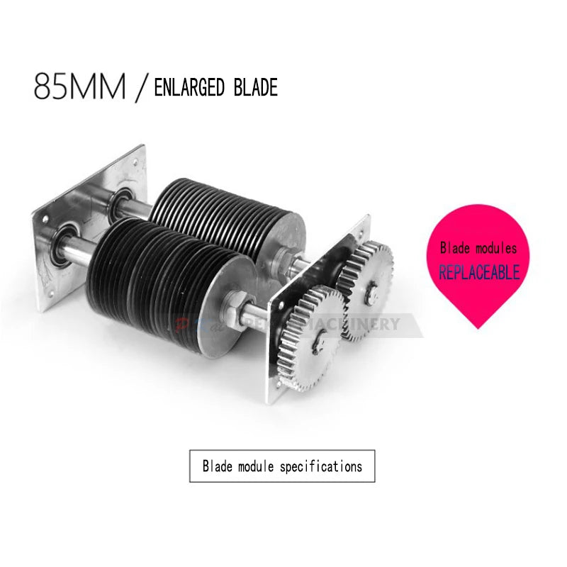 Electric Meat Slicer 150kg/H 5/3 5/5/7mm Commercial Stainless