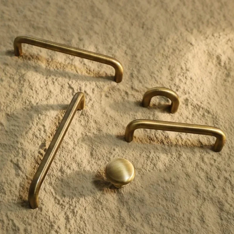 Antique Cabinet Handles Cupboard Drawer Knobs Retro Wardrobe