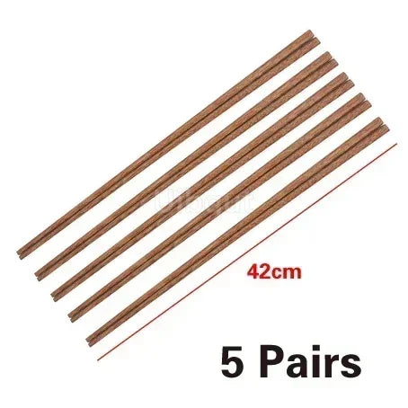 Long Chopsticks Noodles Fried Pot Chinese Style Wooden