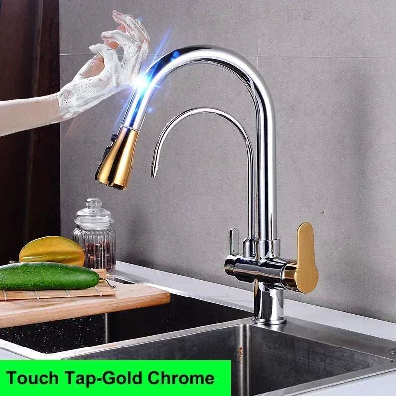 Ways Touch On Filter Faucets Of Pull Down