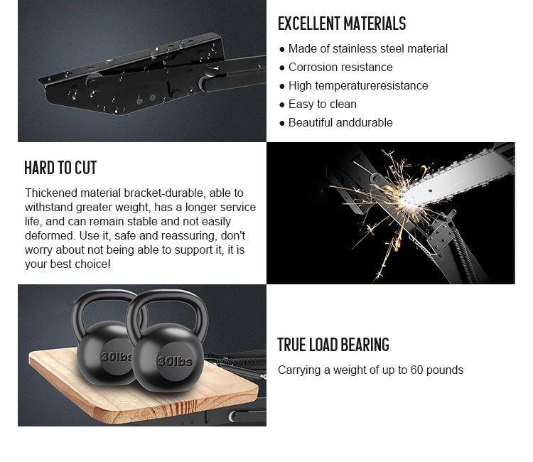 Lifting Hardware Food Storage Device Spring Loaded Appliance