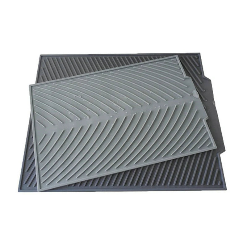 Silicone Draining Board Mat Dish Drying Mat Draining