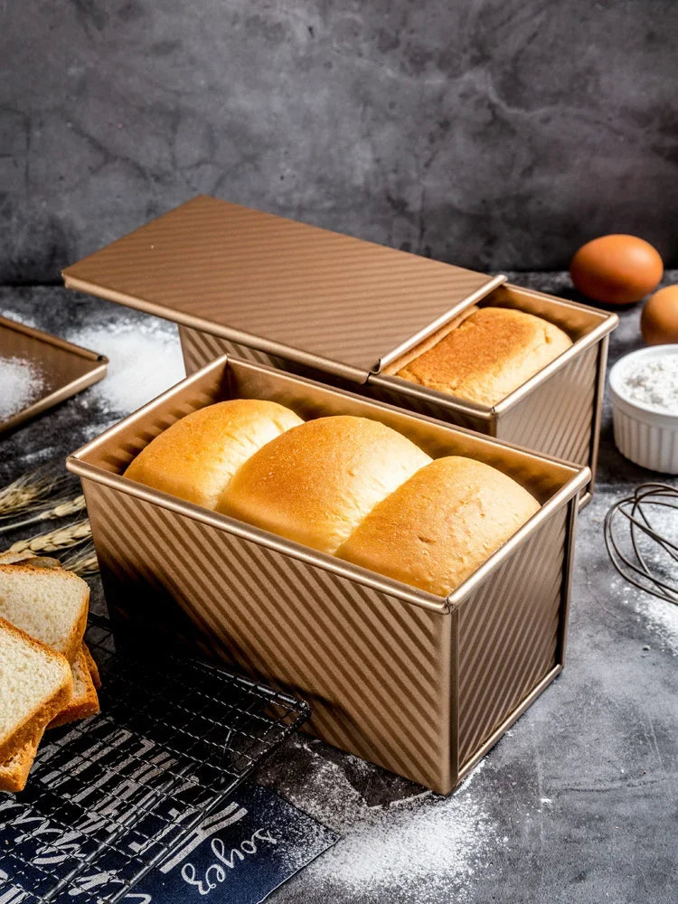 450g Rectangle Loaf Pan Cover Bread Baking Mould
