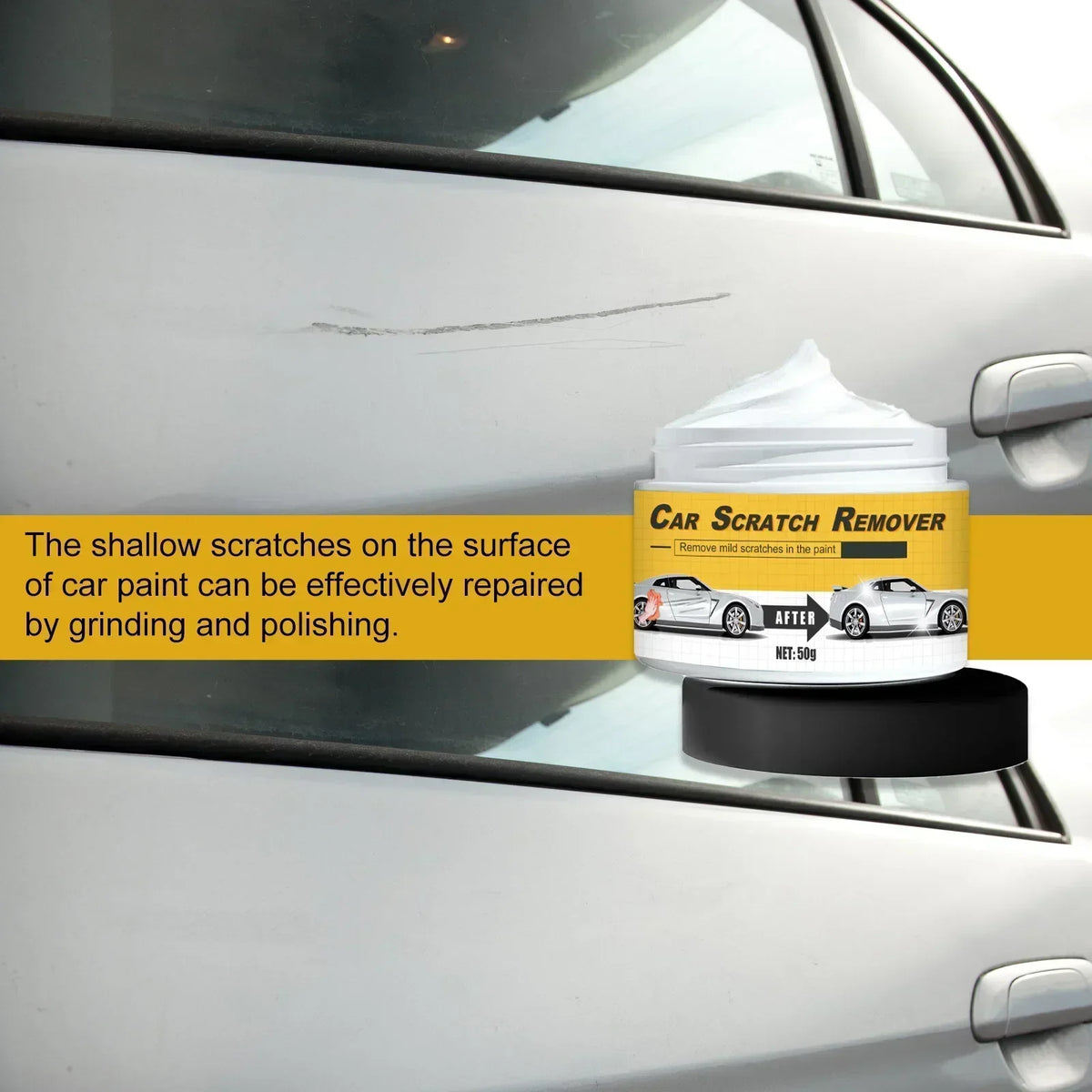 Car Scratch Remover Car Polishing Paste Sponge Car