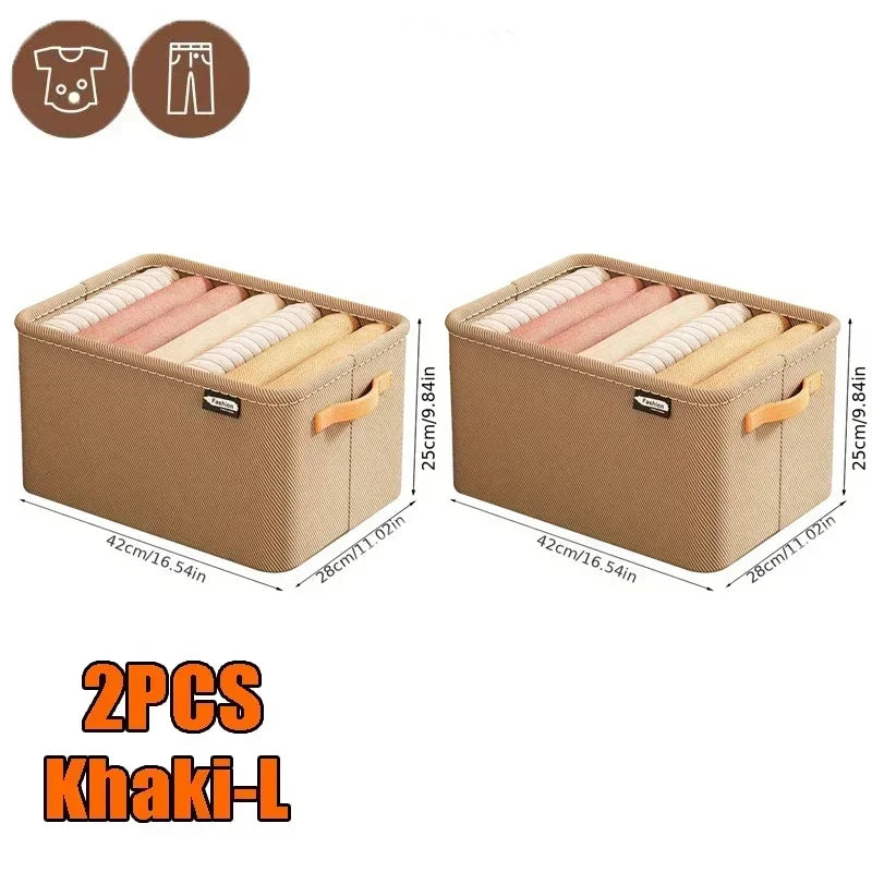 Wardrobe Organizer Box Storage In Closet Underwear Drawers
