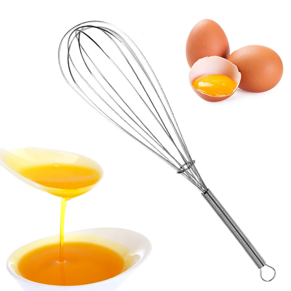 Whisk Stainless Steel Hand Mixer Cream Egg Stirrer