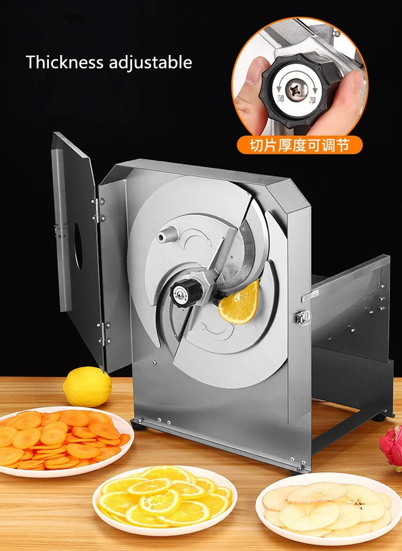 Commercial Fruit Slicer Stainless Steel Electric Slicer Lemon
