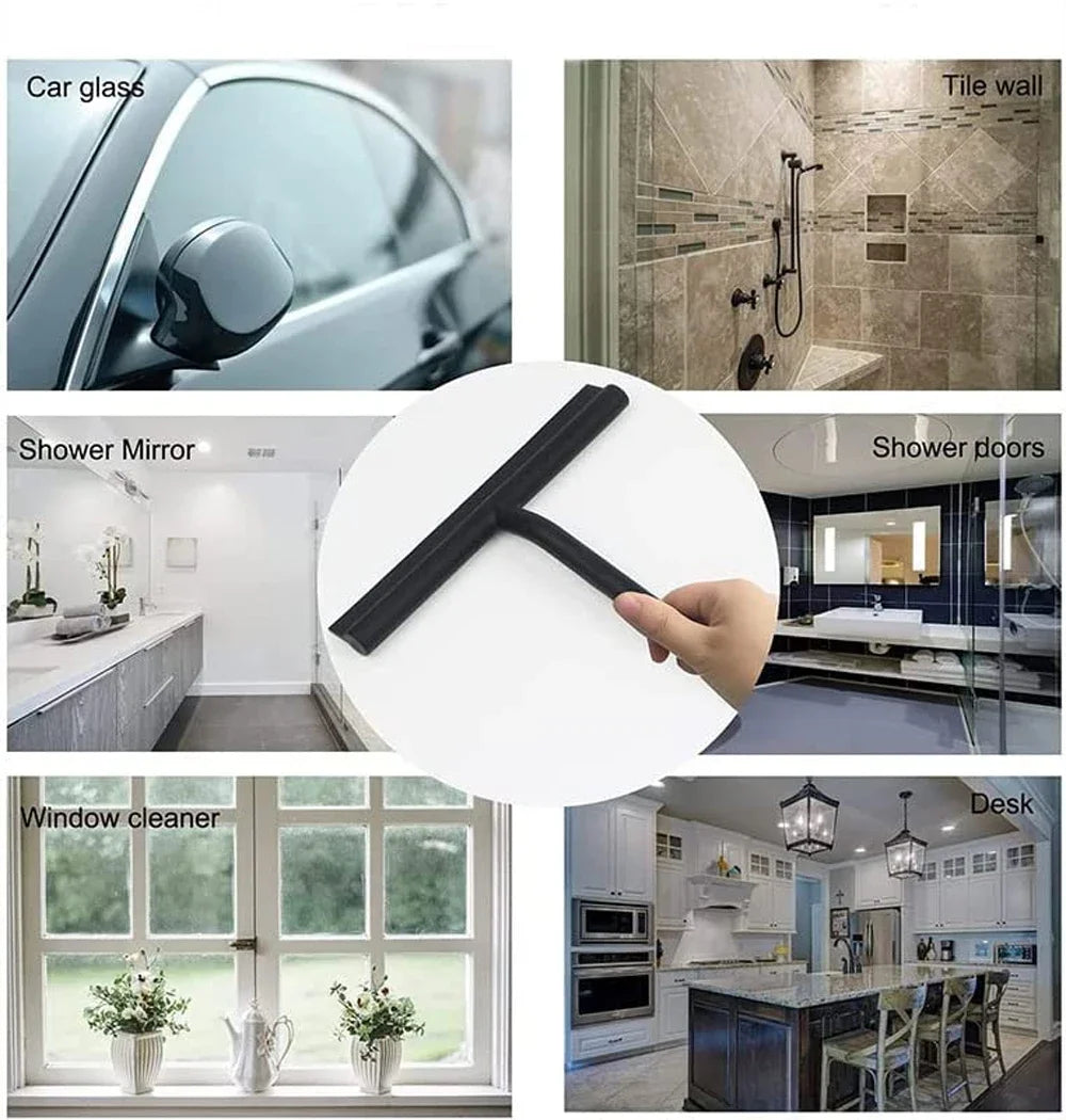 Shower Squeegee Glass Door Shower Wall Scraper Cleaner