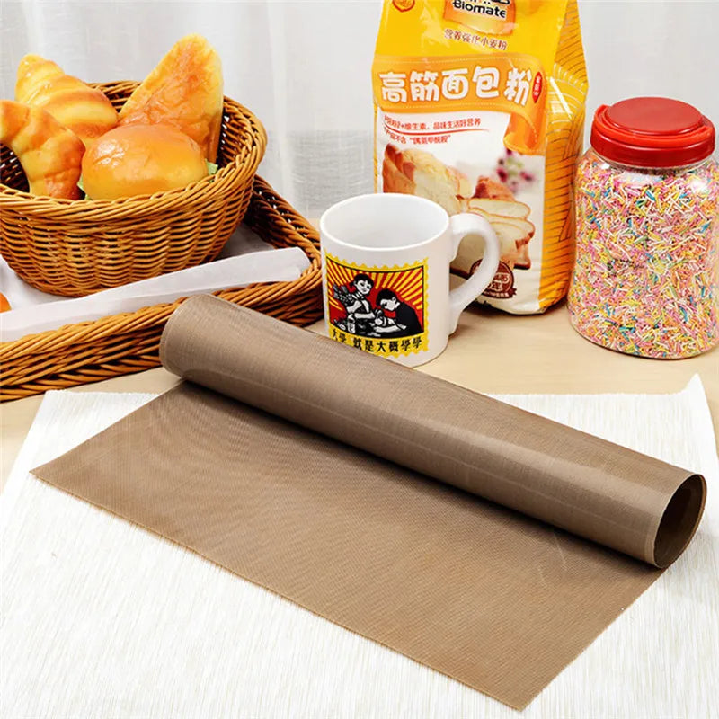2pcs 30 40cm Reusable Resistant Baking Sheets Oil-Proof