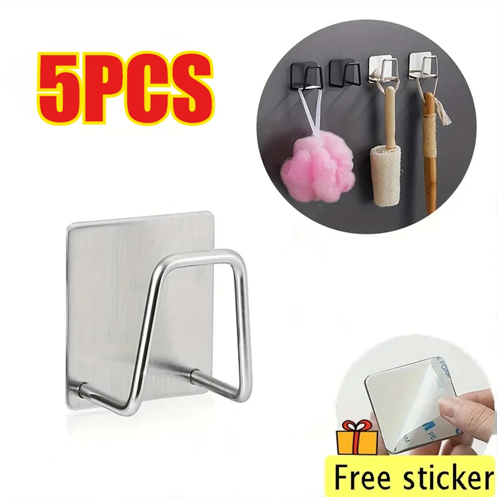 Stainless Sink Sponges Racks Self Adhesive Sink Sponges