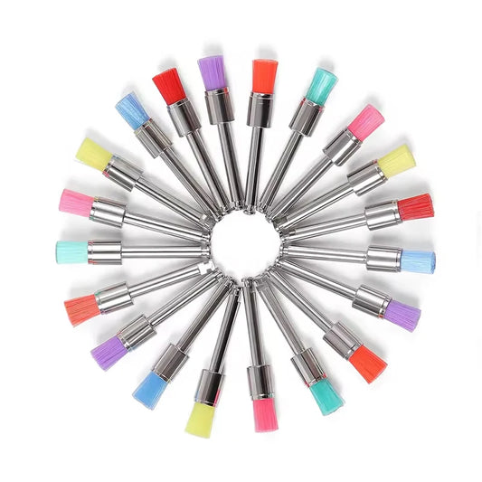 100pcs/Box Dental Prophy Brushes Disposable Latch Type Tooth