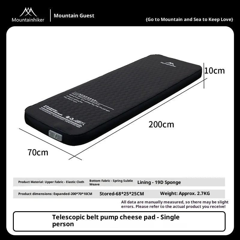 Thickened Sponge Pad Outdoor Mattress Integrated Air Pump