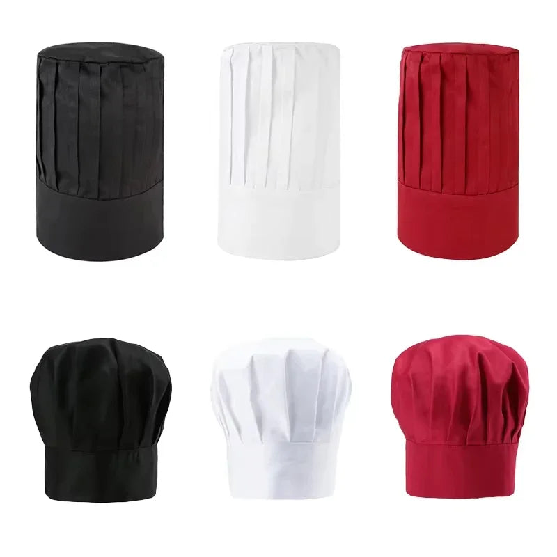 Cook Cap Head Chef White Cooking Hat Waiter