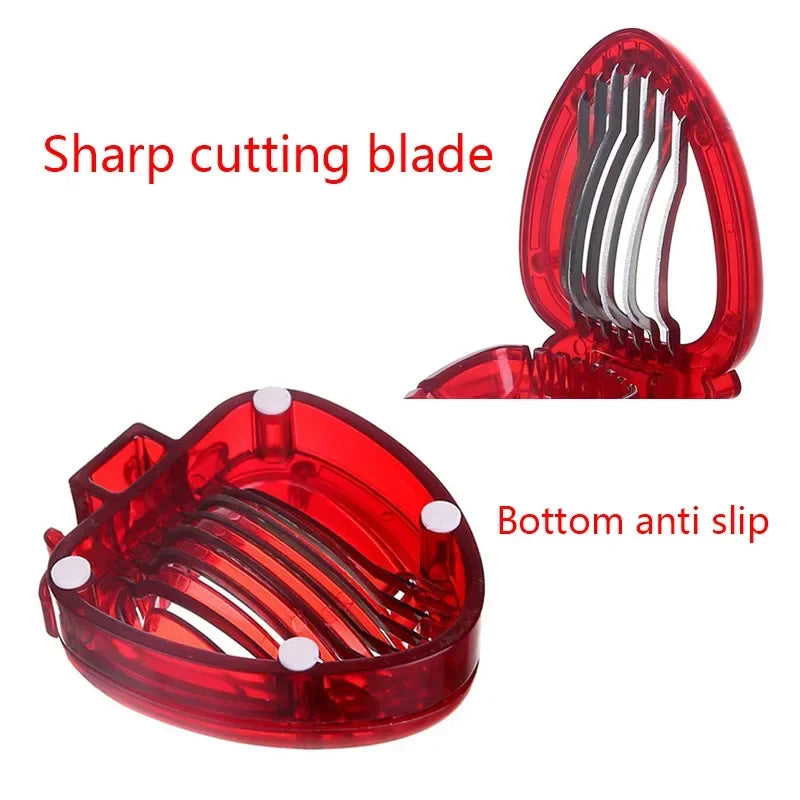 Strawberry Slicer Kiwi Cutter Egg Slicer Strawberry Huller