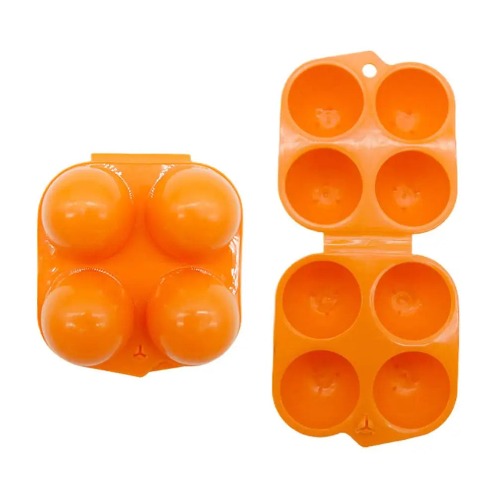 2/4/6 Grids Egg Storage Box Egg Holder Container