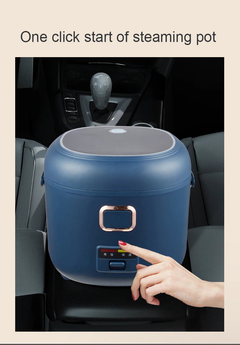 12v/24v Electric Pressure Cooking Pot Car Truck Smart