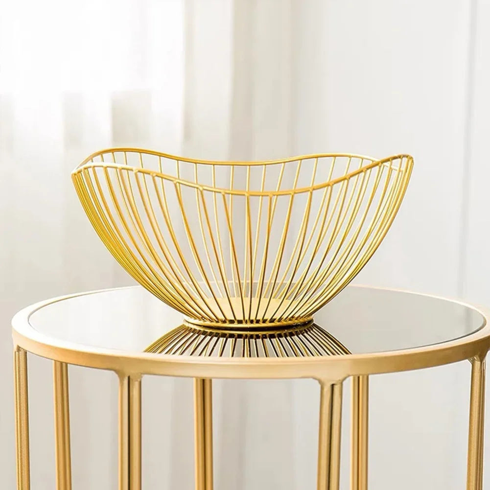 Multi Size Metal Fruit Basket Iron Snack Bread