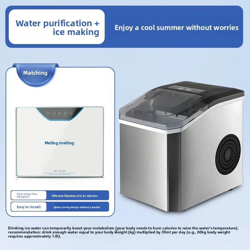 3l Small Ice Maker Mini Block Ice Dormitory