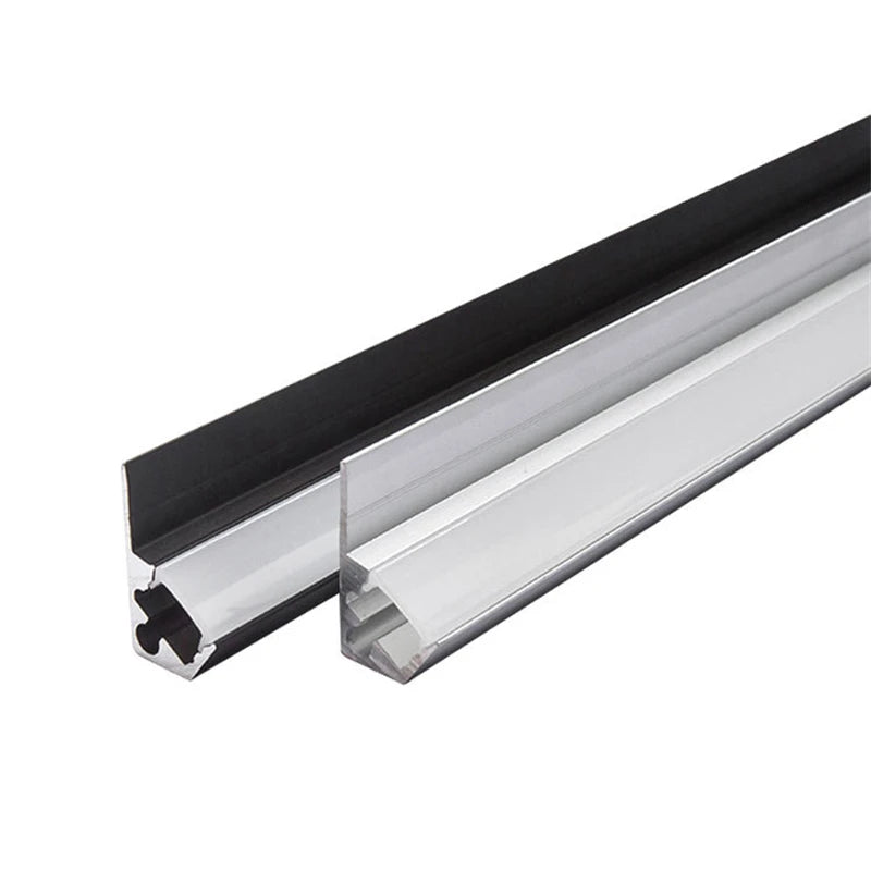 Ultra-Thin Led Cabinet Shelf Edge Aluminum Profile 45