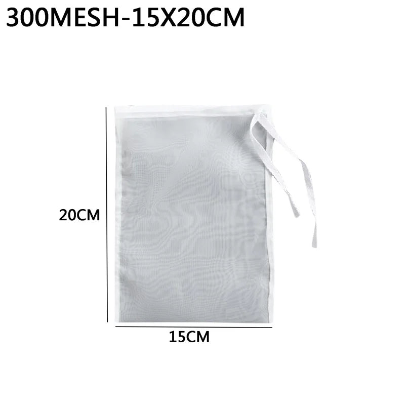 Nylon Filter Bags Vegetable Milk Strainer Sieve Drain