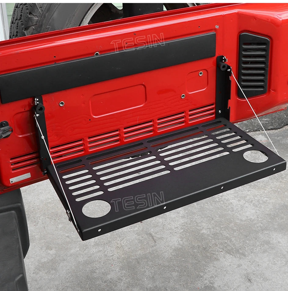 Tesin Car Rear Door Foldable Shelf Tailgate Table