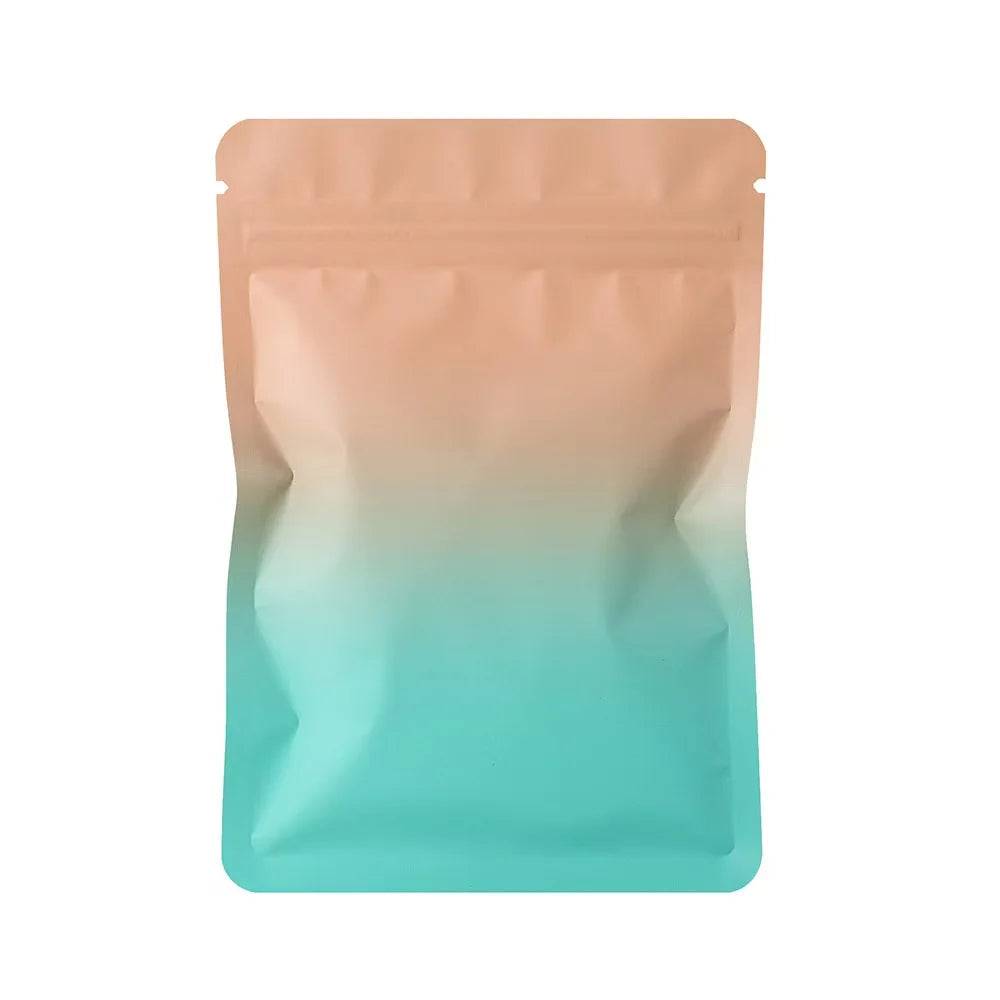 100pcs Double Sided Frosted Mylar Bags Waterproof Flat