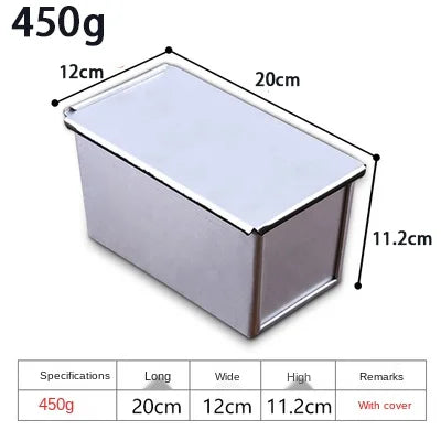 250g/450g/600g/750g/900g/1000g Aluminum Alloy Black Non-Stick