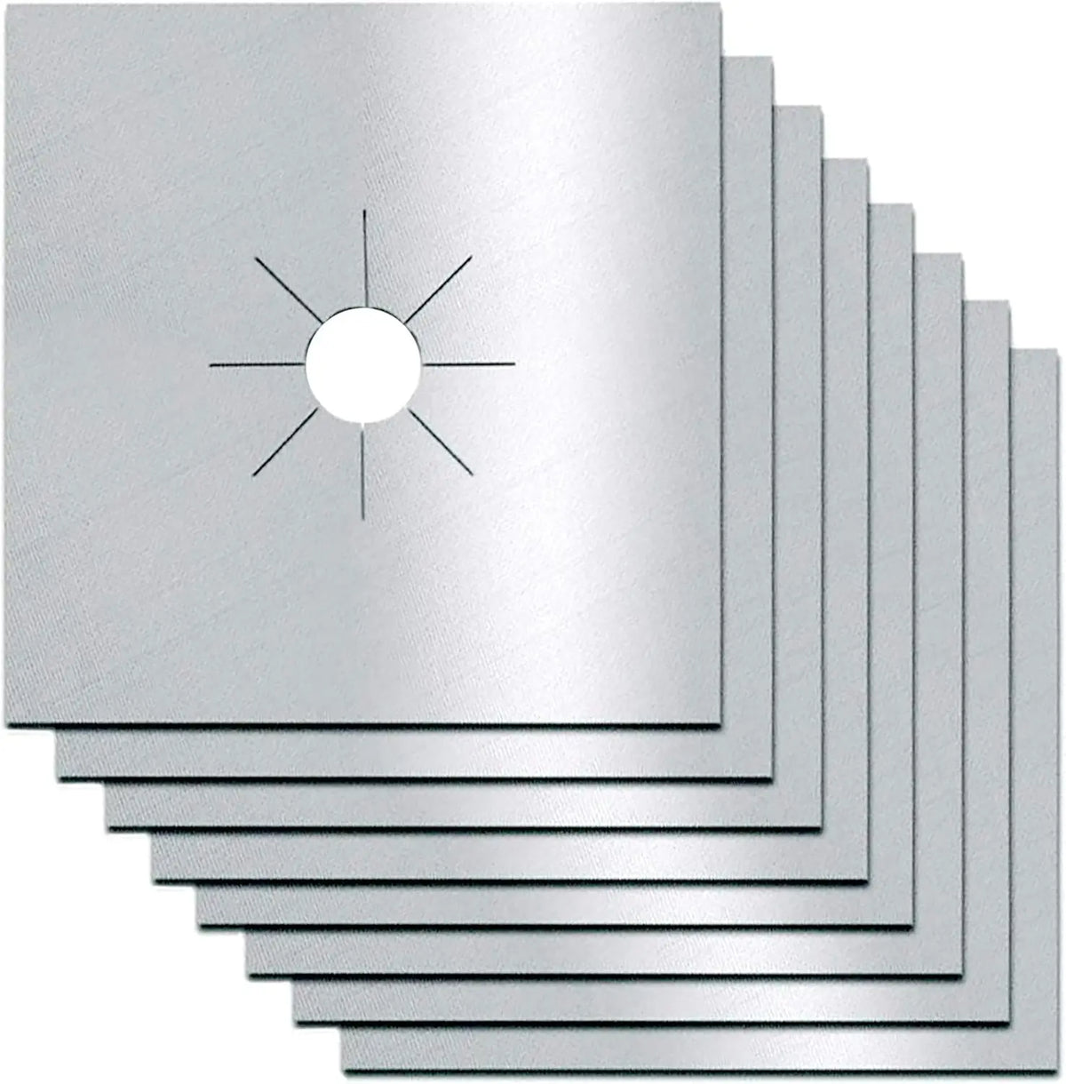 Gas Stove Burner Covers Square Heat-Resistant Oil-Proof Reusable