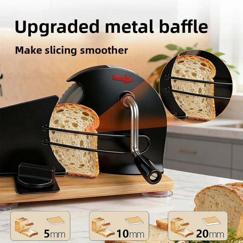Adjustable Thickness Bread Slicer Toast Cutter Baking Loaf