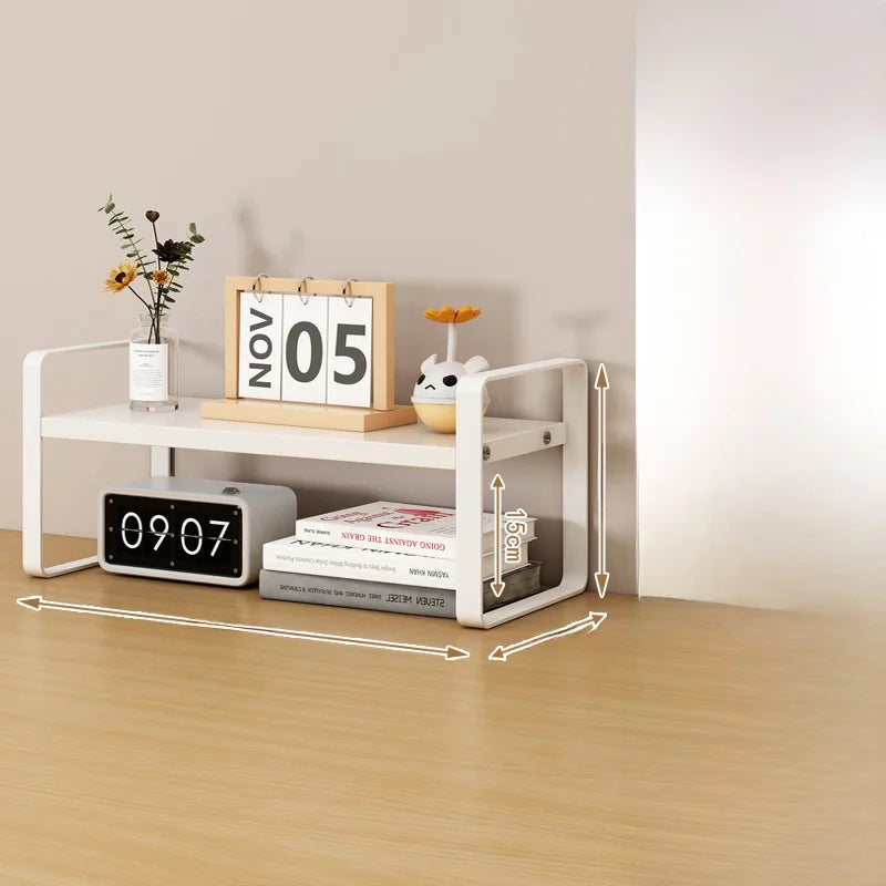 Multi-Layer Desk Organizer Rack Office Computer Table Storage