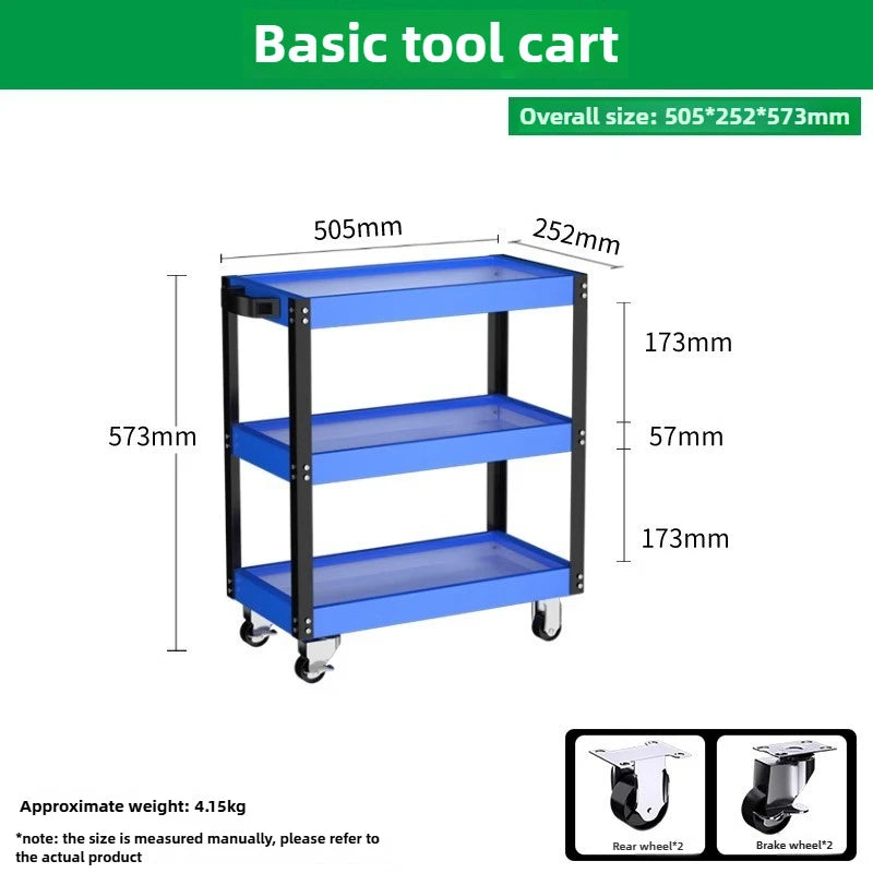 Baolian Mechanical Workshop Toolscart Trolley Brake Wheels