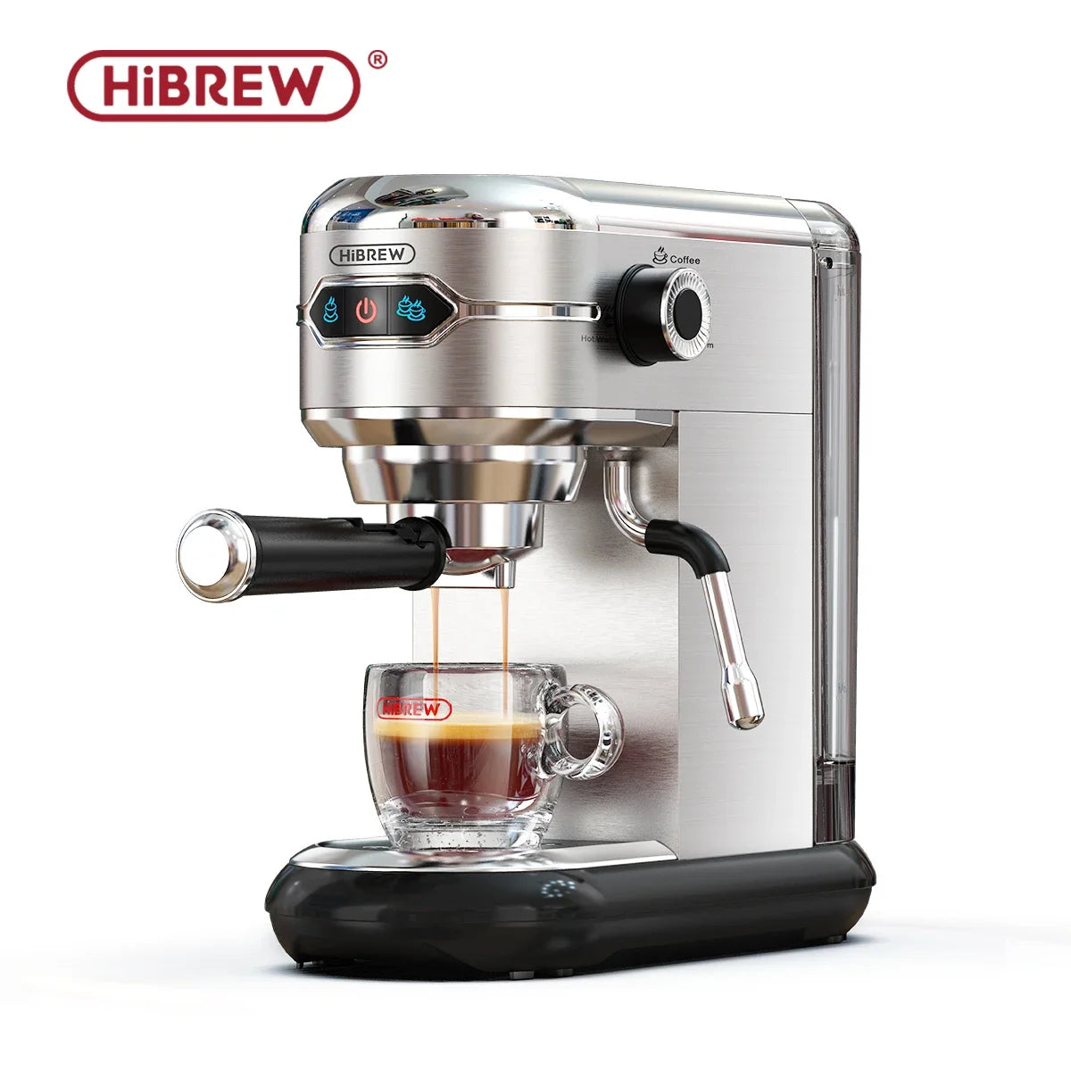 Hibrew Coffee Maker Cafetera 20 Bar Inox Semi