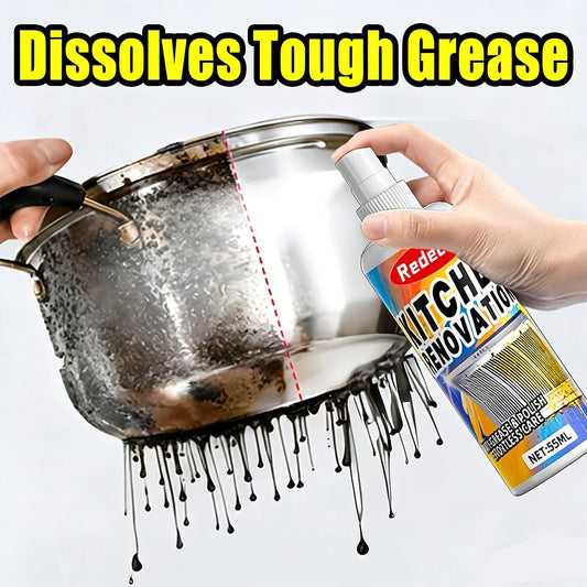 Heavy-Duty Degreaser Dissolve Tough Grease Range Hood Stove