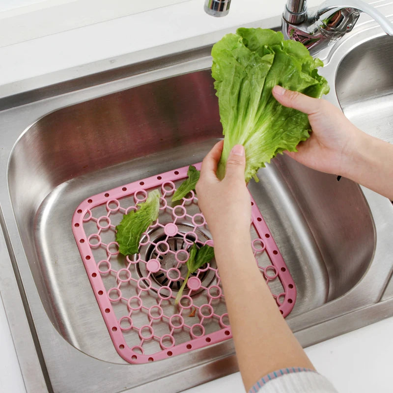 Placemat Heat Insulation Pad Vegetable Fruits Dish Sink