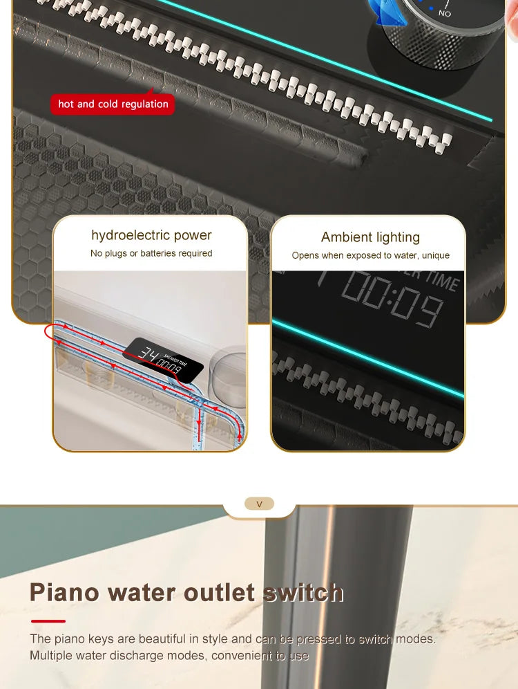Stainless Steel Waterfall Sink Large Slot Dishwashing Basin