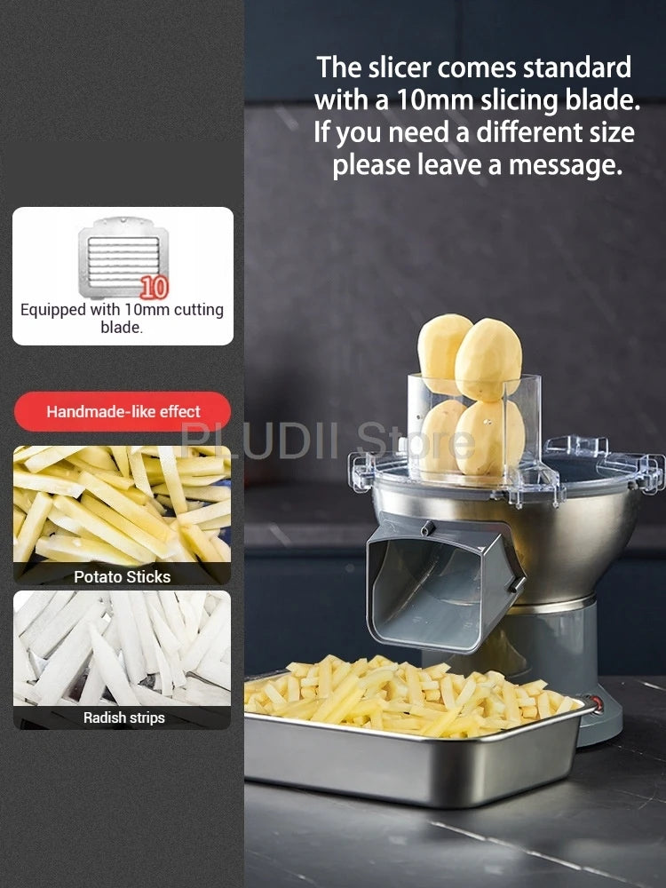 M1 Commercial Electric Vegetable Dicer Food Processor Compact
