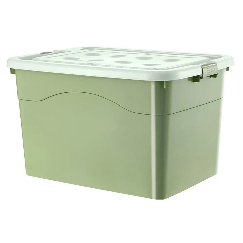 Extra Large Plastic Storage Box Heavy-Duty Reinforced Moving