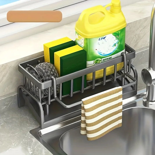 Sponge Holder Sink Auto Draining Sink Organizer Sink