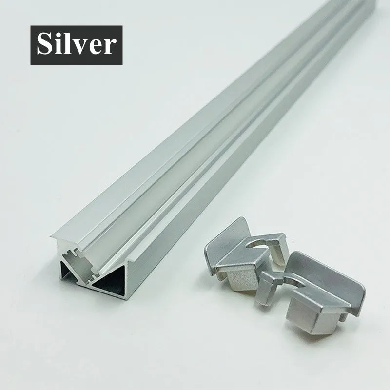 45degree Hidden Lighting Hard Bar Light Invisible Recessed